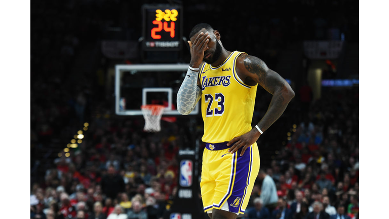 Los Angeles Lakers v Portland Trail Blazers