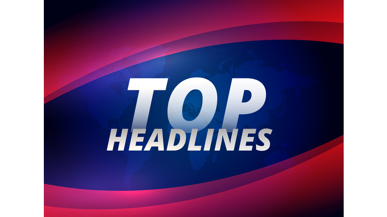 top headlines news themem background