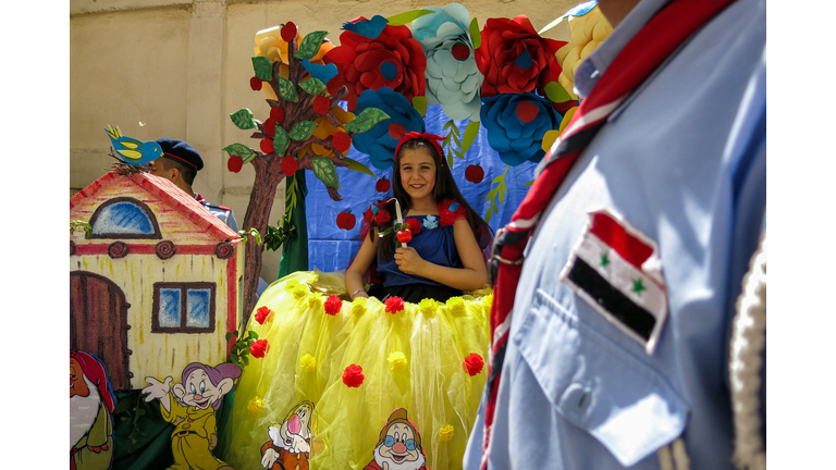 SYRIA-RELIGION-CHRISTIANITY-ORTHODOX-PALM SUNDAY