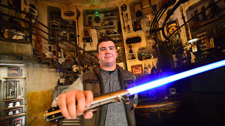 Disney Reveals First Real-Life Retractable Lightsaber | 93.3 FLZ | EJ