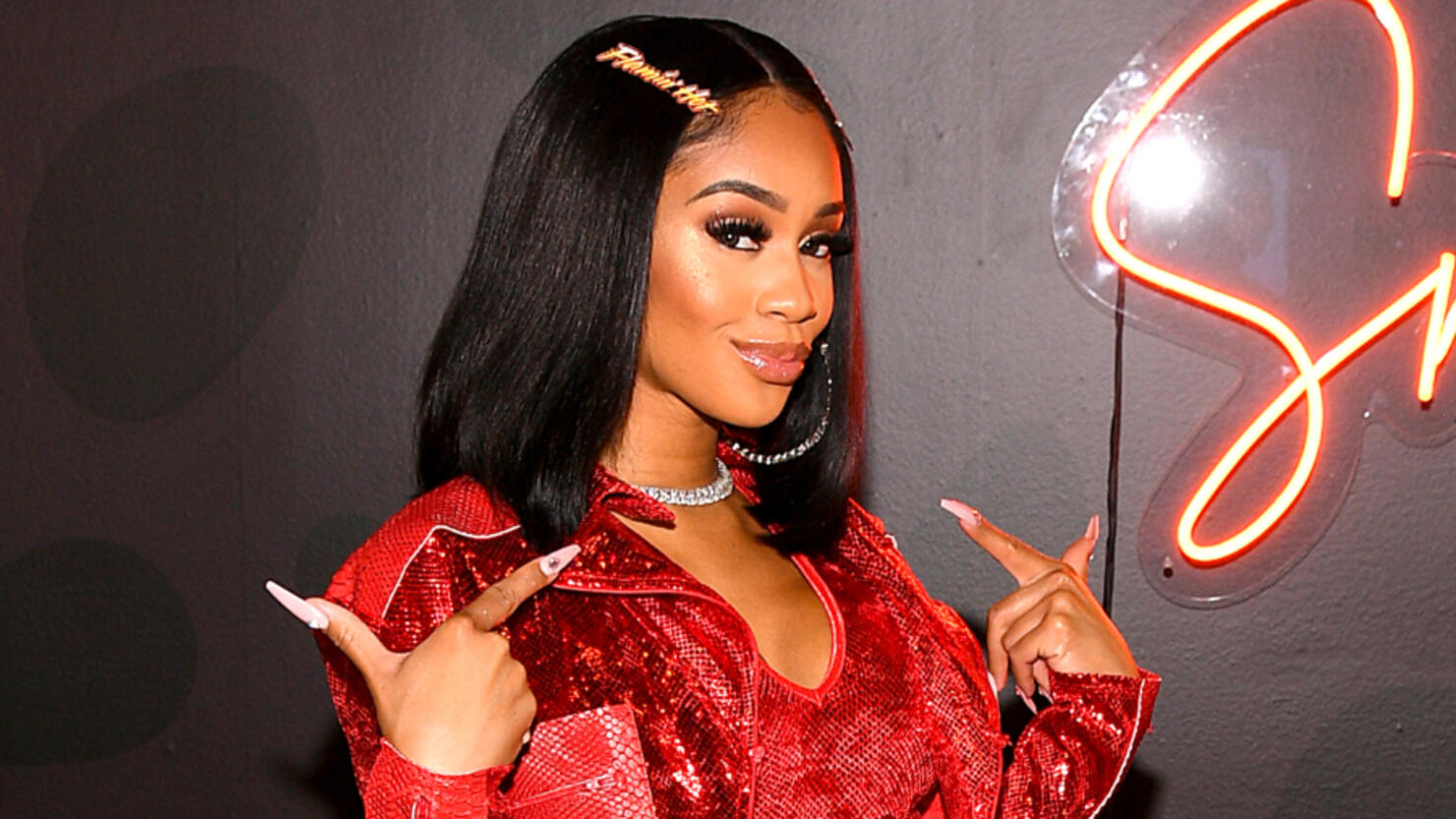 Saweetie puts on an eye-popping display with beau Quavo