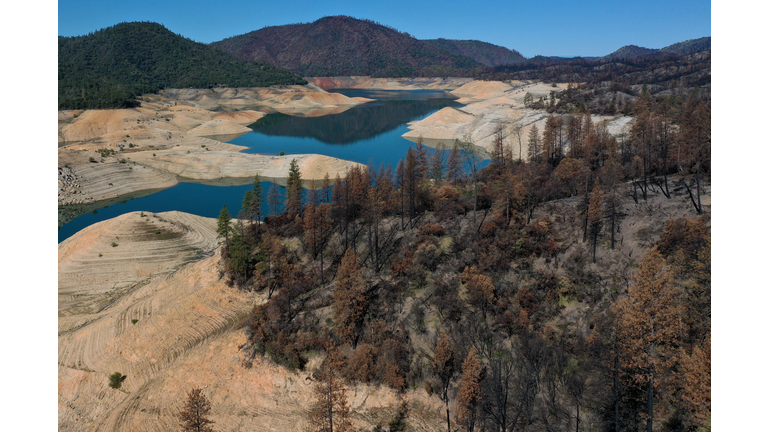 California's Current Drought Evident By Low Levels In Lake Oroville