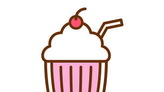 Boozy Shake Menu at Del's Roadside 