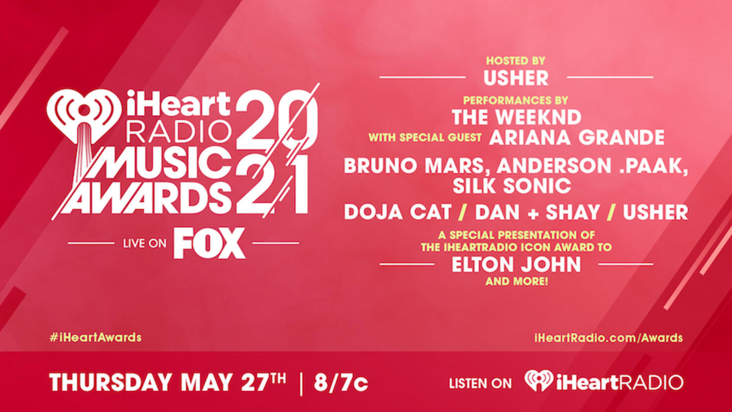 Iheart radio music 2025 awards 2021 voting