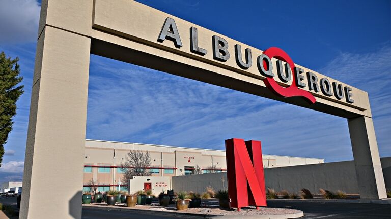 General Exterior Views Of Netflix ABQ Studios