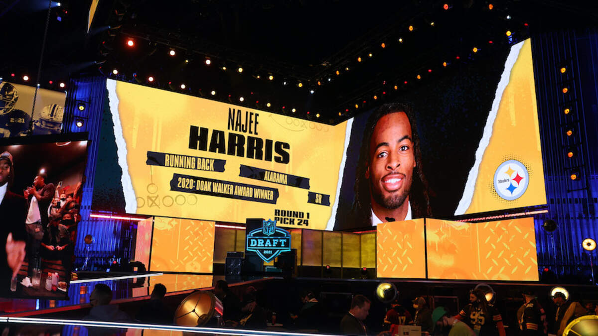 Pittsburgh Steelers sign rookie RB Najee Harris