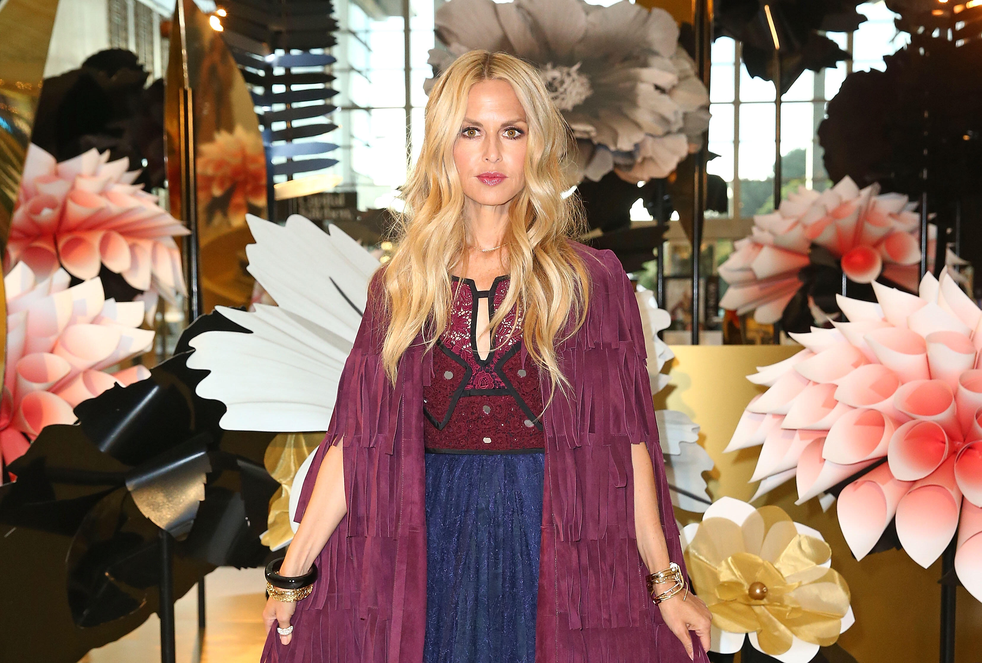 Rachel Zoe arrives with husband Rodger Berman to Paris Hilton's