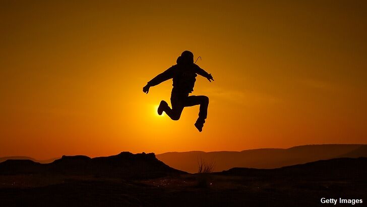 Watch: Man Films Flying Humanoid?