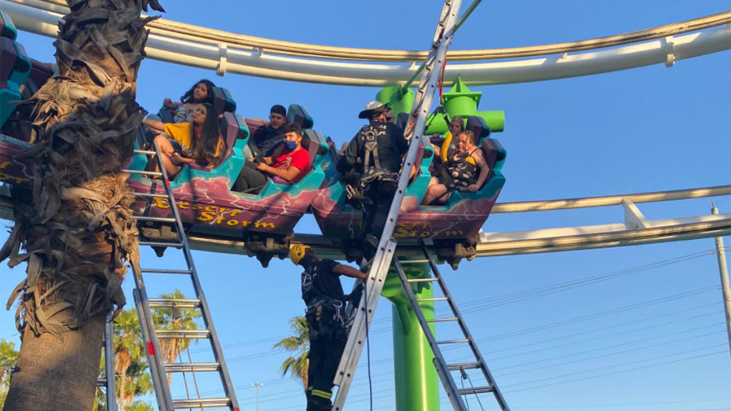 22 Riders Rescued After Roller Coaster Gets Stuck iHeart