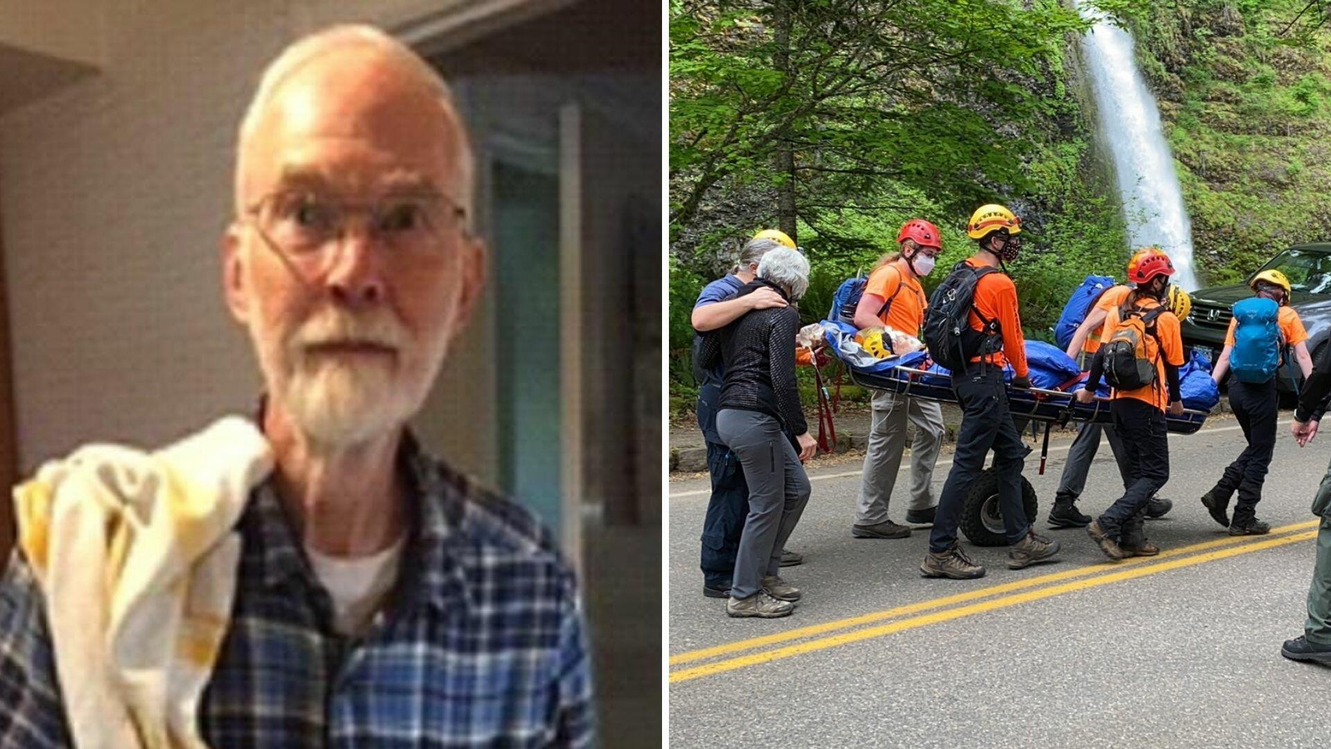 Portland Man Rescued After Texting His Wife That He Was Lost In The Woods Iheart 