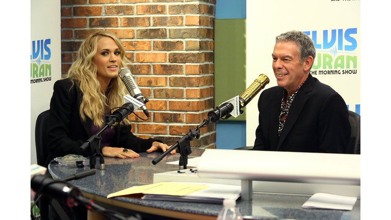 Carrie Underwood Visits "The Elvis Duran Z100 Morning Show"