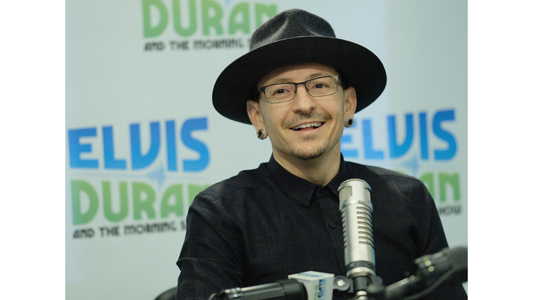 Chester Bennington Visits "The Elvis Duran Z100 Morning Show"