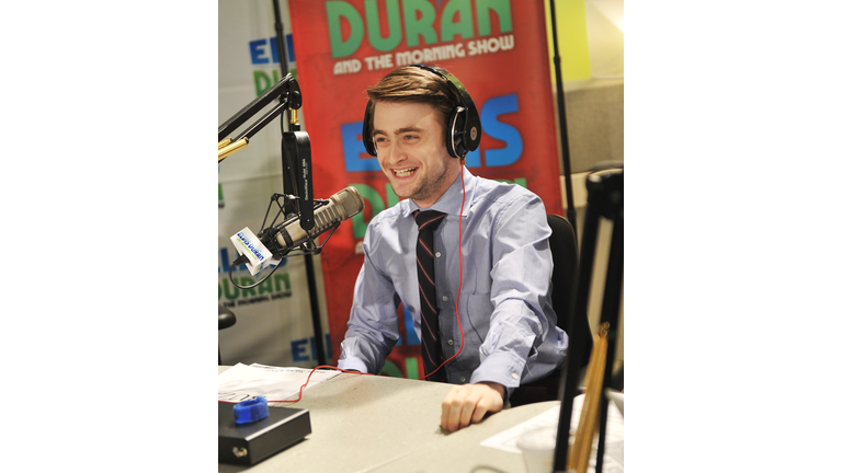 Daniel Radcliffe Visits "The Elvis Duran Z100 Morning Show"