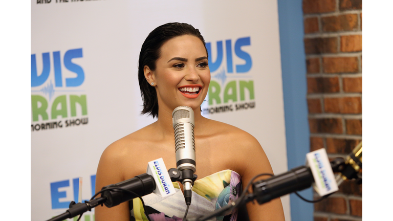 Demi Lovato Visits "The Elvis Duran Z100 Morning Show"