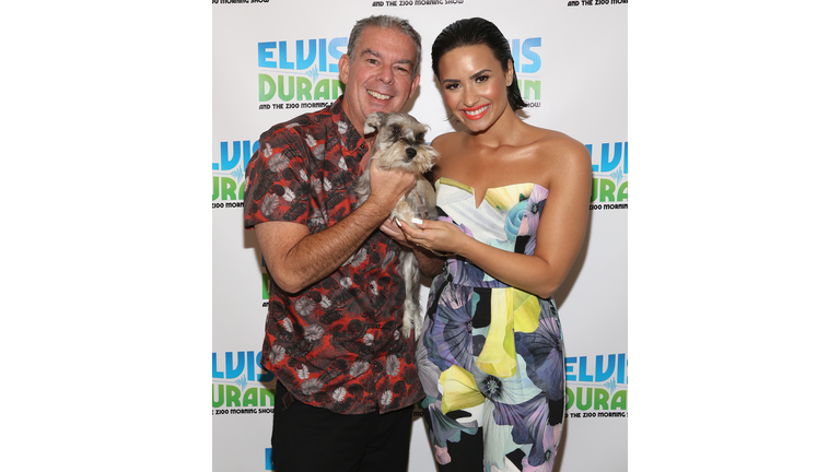 Demi Lovato Visits "The Elvis Duran Z100 Morning Show"