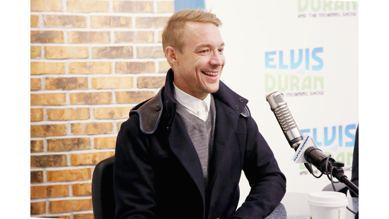 Diplo Visits "The Elvis Duran Z100 Morning Show"