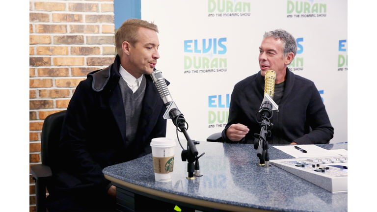 Diplo Visits "The Elvis Duran Z100 Morning Show"