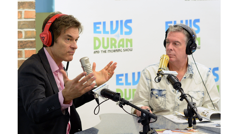 Dr. Oz Visits "The Elvis Duran Z100 Morning Show"