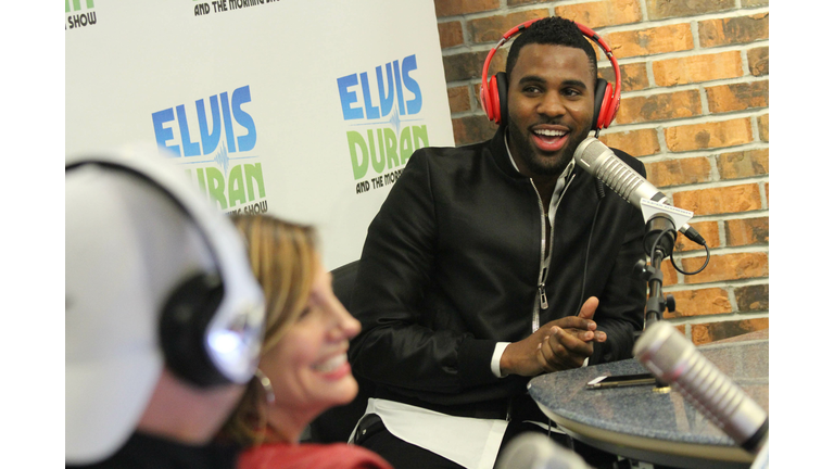 Jason Derulo Visits "The Elvis Duran Z100 Morning Show"