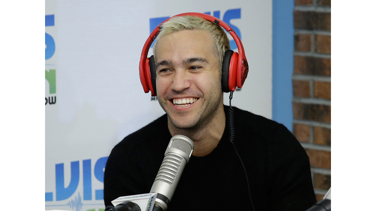 Pete Wentz Visits "The Elvis Duran Z100 Morning Show"