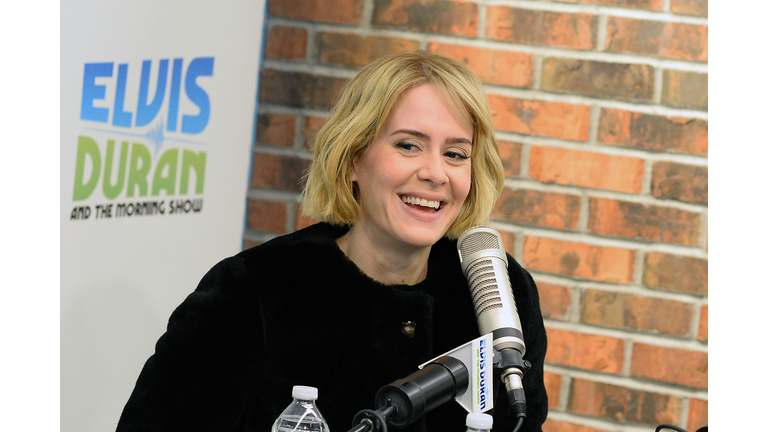 Sarah Paulson Visits "The Elvis Duran Z100 Morning Show"