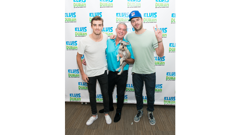 The Chainsmokers Visit "The Elvis Duran Z100 Morning Show"