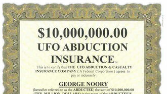 UFO Abduction Insurance