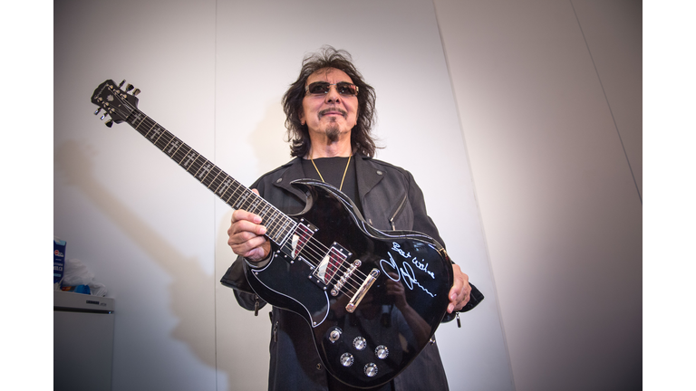 Tony Iommi Visits Gibson At Musikmesse Frankfurt