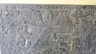 Aztec Artifact Depicting Alien Spacecraft
