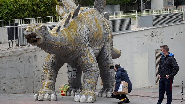 Body of Missing Man Discovered Inside Stegosaurus Statue in Spain