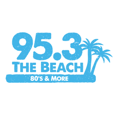 95.3 The Beach logo