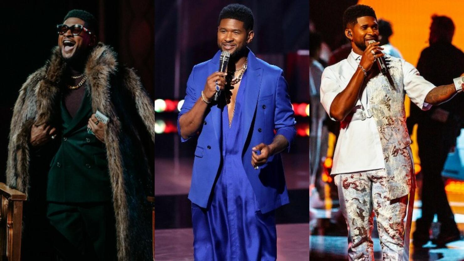 Every Outfit Usher Wore During The 2021 iHeartRadio Music Awards iHeart