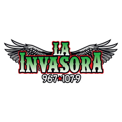 La Invasora 96.7 / 107.9 logo