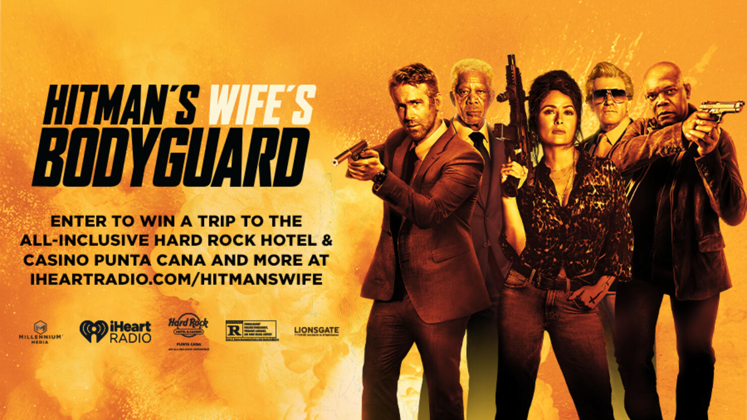 Hitman S Wife S Bodyguard Sweepstakes Iheartradio