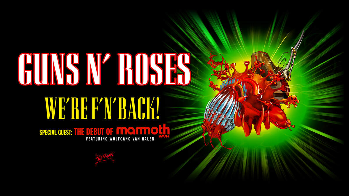 Guns N' Roses 'We're F'N Back!' Tour Coming To MetLife Stadium August 5