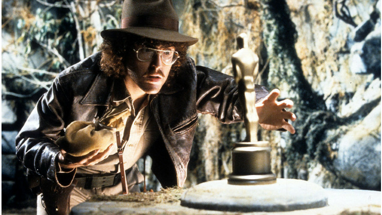 "Weird Al" Yankovic in UHF, which was filmed in Tulsa. 