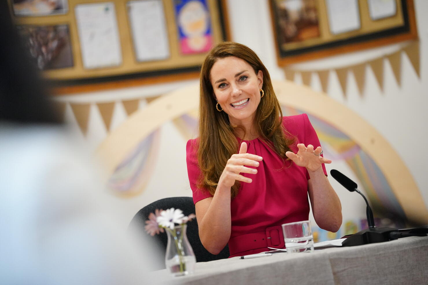 The Duchess Of Cambridge And Dr. Jill Biden Visit A Primary School In Cornwall