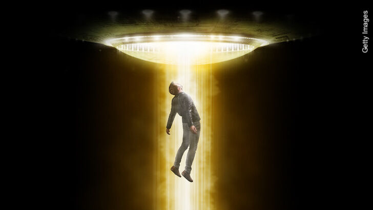 Anonymous Signmaker Claims Multiple Alien Abductions in English Town