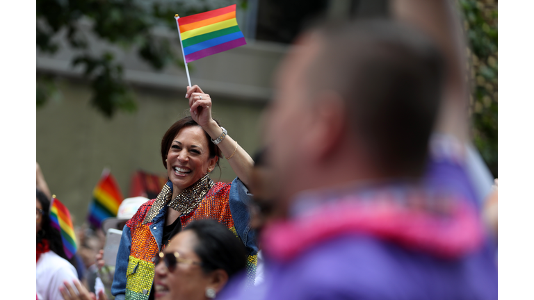Kamala Harris Participates In San Francisco's Annual Pride Parade