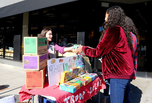 US-CULTURE-COMMUNITIES-GIRLSCOUTS-COOKIES