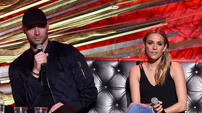 Whine Down With Jana Kramer And Mike Caussin - New York, NY