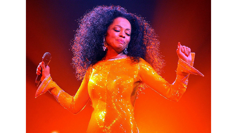 Diana Ross Performs In Dublin