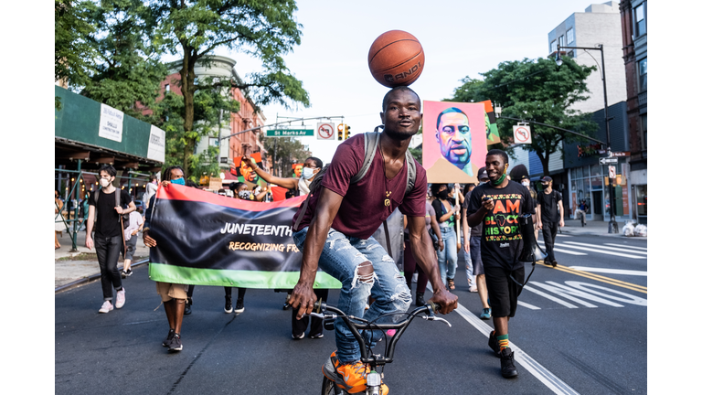 Juneteenth Marked With Celebrations And Marches In Cities Across America