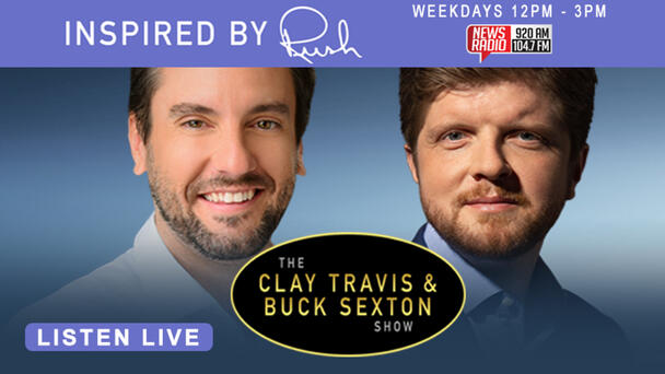 Inspired By Rush, Clay Travis and Buck Sexton  have a new and fresh approach to talk radio! Tune in weekdays stating at noon!