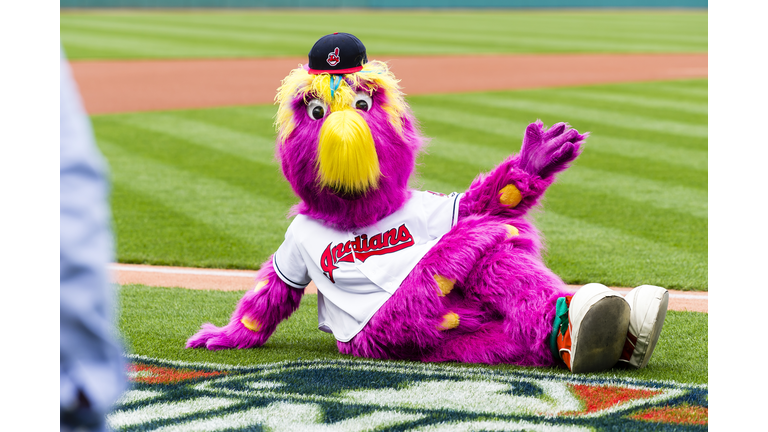 Cleveland Indians unveil new mascot 