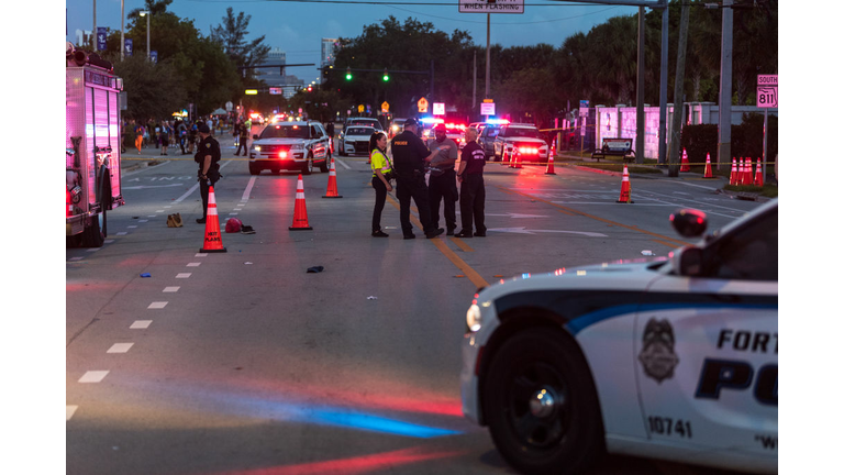 Truck Drives Into Crowd At Florida Pride Parade Killing One