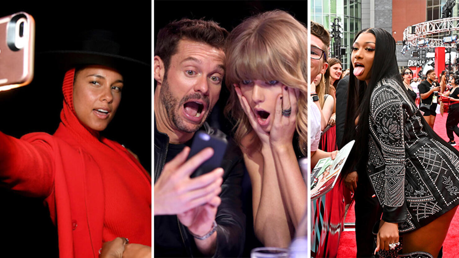 38 Celebs Caught Taking Selfies Iheart 1533