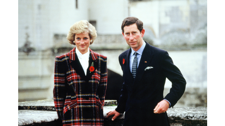 Charles And Diana in France