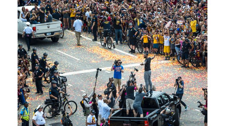 Cleveland Cavaliers Victory Parade And Rally