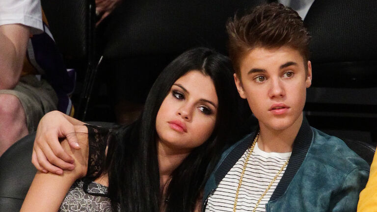 Celebrities At The Lakers Game